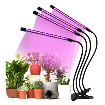 Прикрепляемый светильник для растений, цветов, суккулентов, USB-светильник полного спектра для выращивания в помещении, пополнения запасов в детской