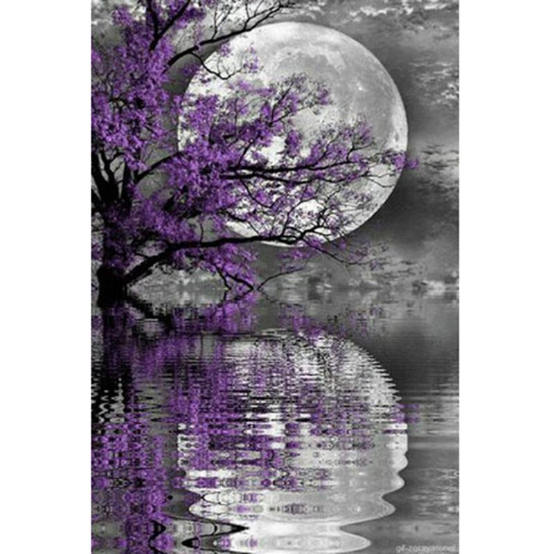 DIY Waterfall 5D Diamond Painting Full Round Drill Mosaic Rhinestones Landscape Diamond Embroidery Cross Stitch Home Decor Gift