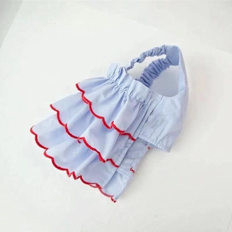 Летнее платье для собак, юбка для кошек, одежда для домашних животных, плюшевая юбка для чихуахуа, одежда принцессы для щенков и кошек, одежда для милых щенков, платье принцессы для собак