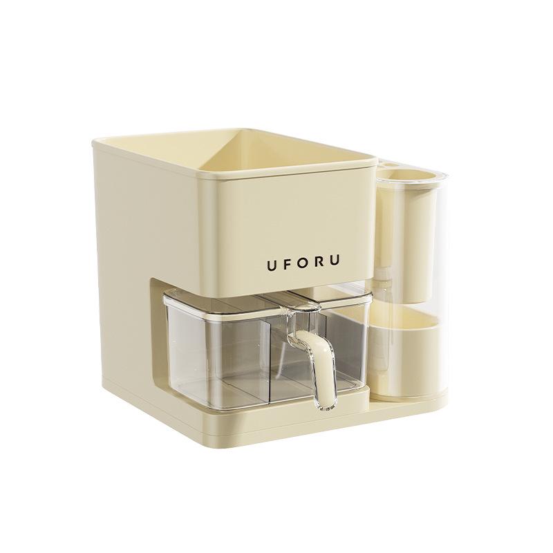 Новая многофункциональная кухонная стойка для хранения: Держатель для ножей, корзина для палочек для еды и органайзер для приправ