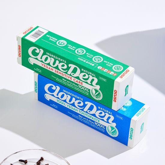 Cloveden Vegan Mixed Toothpaste 100g, 2 Types, Choose 1 (bad Breath Care/sick Teeth Care)