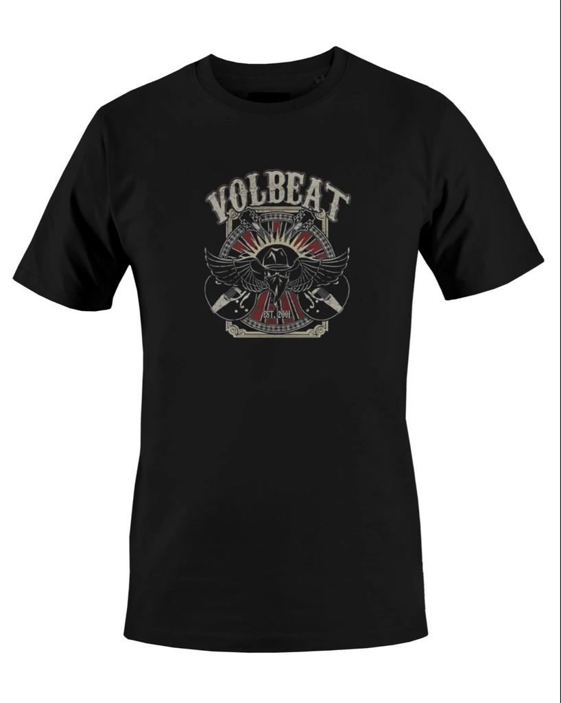 Унисекс Мужская Футболка с Графическим Принтом Volbeat