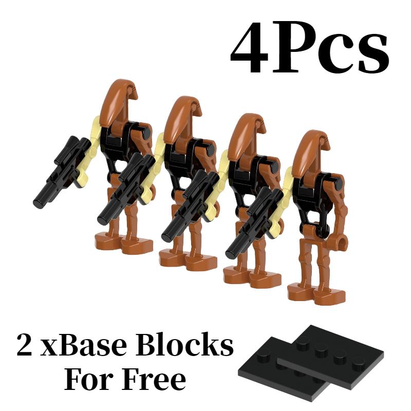 Super Wars Star Battle Droid Troopers Minifigures Building Blocks Diy Toys Gifts