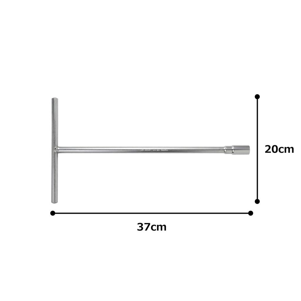 TONE deep wrench 12mm wrench T-type TWL-12L, size.