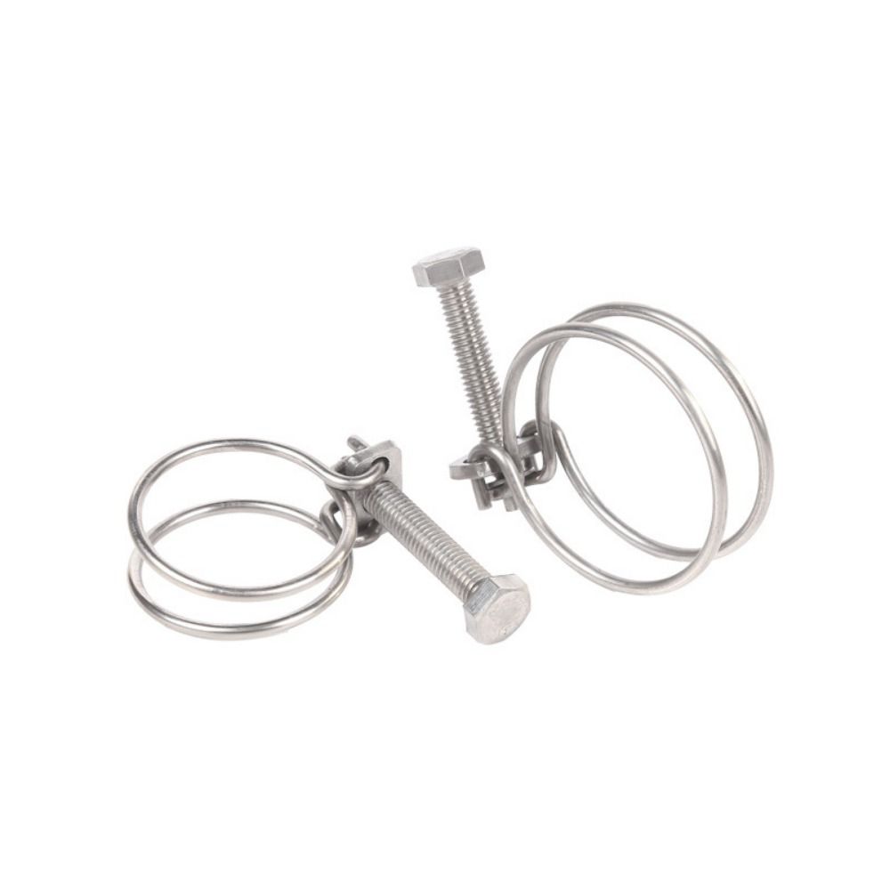 1 шт., двойной проволочный хомут, набор в ассортименте, обруч, зажим для трубы, топливная трубка, водопровод, вентиляционная труба