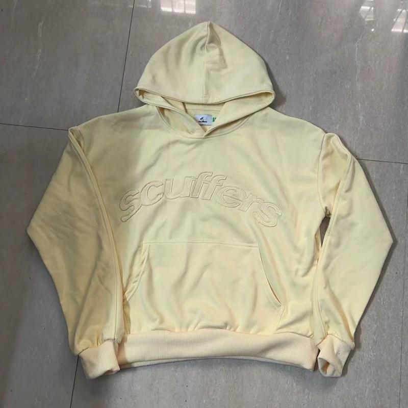 2026 SCU Print Hoodie Mens Casual Pullover Sweatshirt Fall Cotton Hooded Top