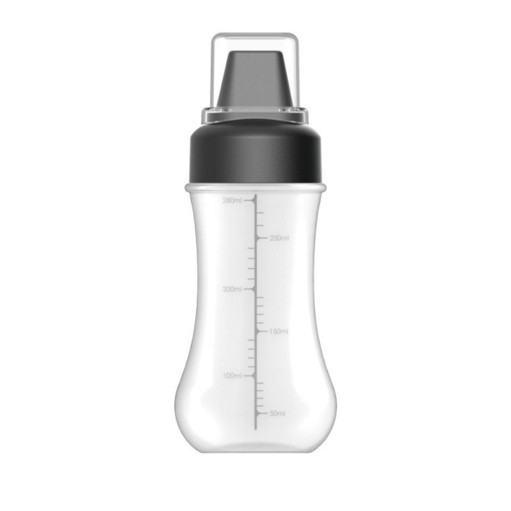 350-milliliter salad dressing bottle with a 5-hole nozzle for squeezing sauce, convenient for use in the kitchen