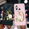 Для Xiaomi Redmi 12C Чехол Силиконовая Резина Мягкий ТПУ Милые Буквы Чехол для Телефона Задняя Крышка Для Redmi 12C Чехол Для Redmi12C 12 C Чехол