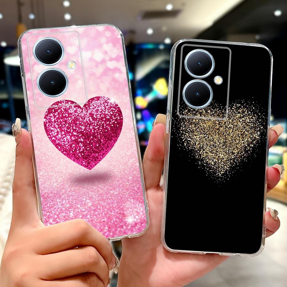 Для Vivo Y78 Plus 5G Чехол V2271A Новый Роскошный Расписной Чехол Мягкий Тонкий Чехол для Телефона Для Vivo V29 Lite V29LIte V2244 Y78+ Fundas Coque