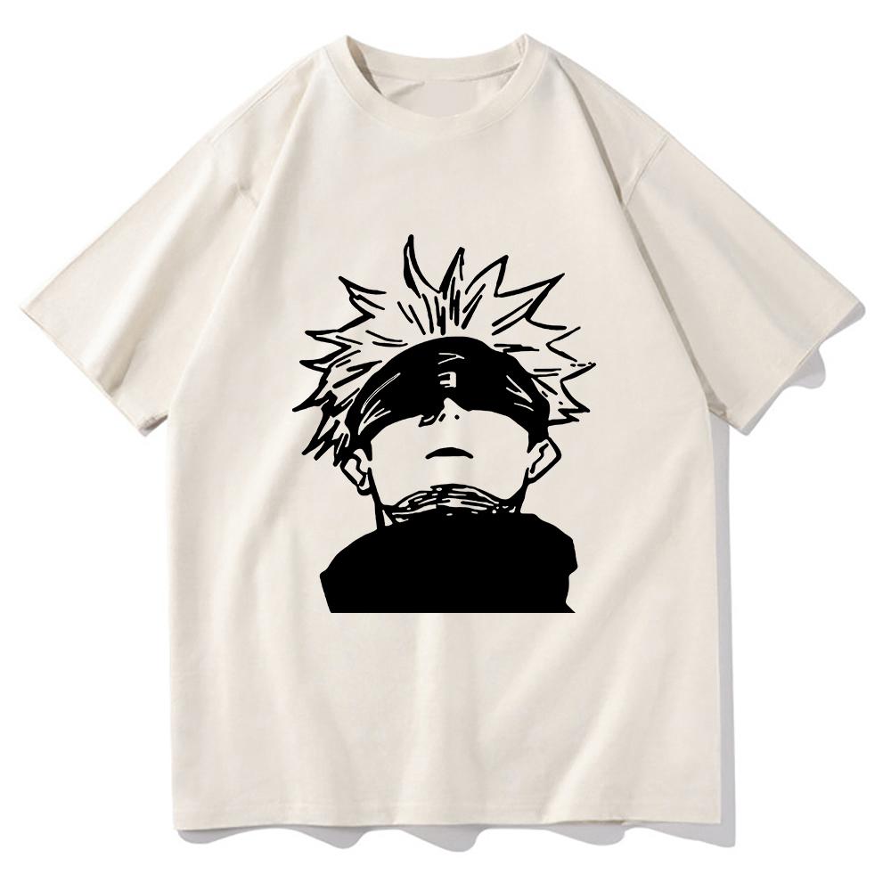 Футболка Jujutsu Kaisen 2 унисекс Harajuku Satoru Gojo футболка с капюшоном унисекс аниме Unisexga высокое качество уличная одежда хлопковые футболки