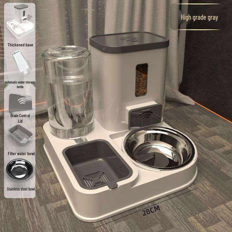 Миска-кормушка для домашних животных и фонтан для воды для кошек и собак