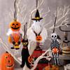 Halloween Boo-tiful Hanging Decor Craft Felt Pumpkin Ghost Skull Cat Home Party Spooky Season Display
