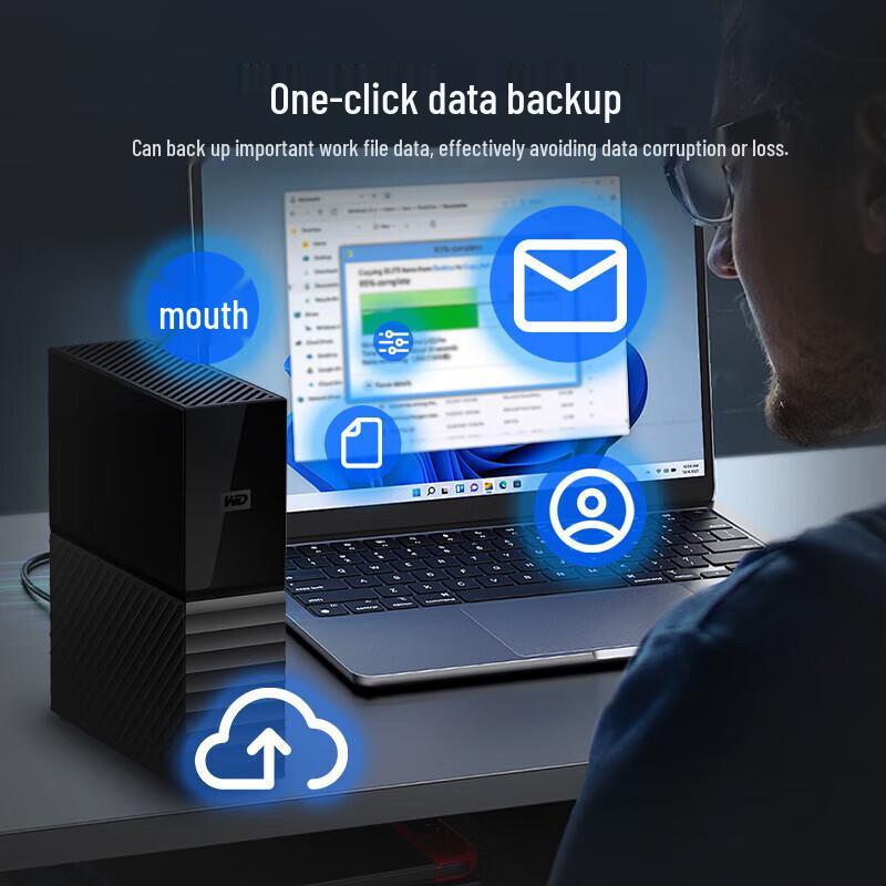 WD My Book 12TB USB 3.0 Desktop External Hard Drive