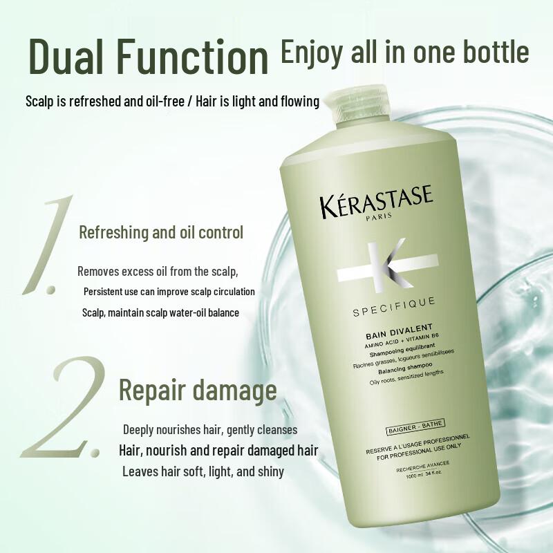 Kerastase Dual Function & Chronologiste Shampoo Bundle