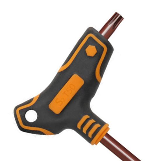 Внутренний шестигранный ключ с Т-образной ручкой, ручные инструменты, шестигранный ключ из хром-ванадиевой стали, оборудование для шестигранных ключей