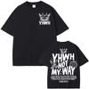 YHWH Not My Way Retro Bible Tshirt Minimal Christian Streetwear Jesus T Shirts Unisex Women Casual Short Sleeve Crew Neck Tee