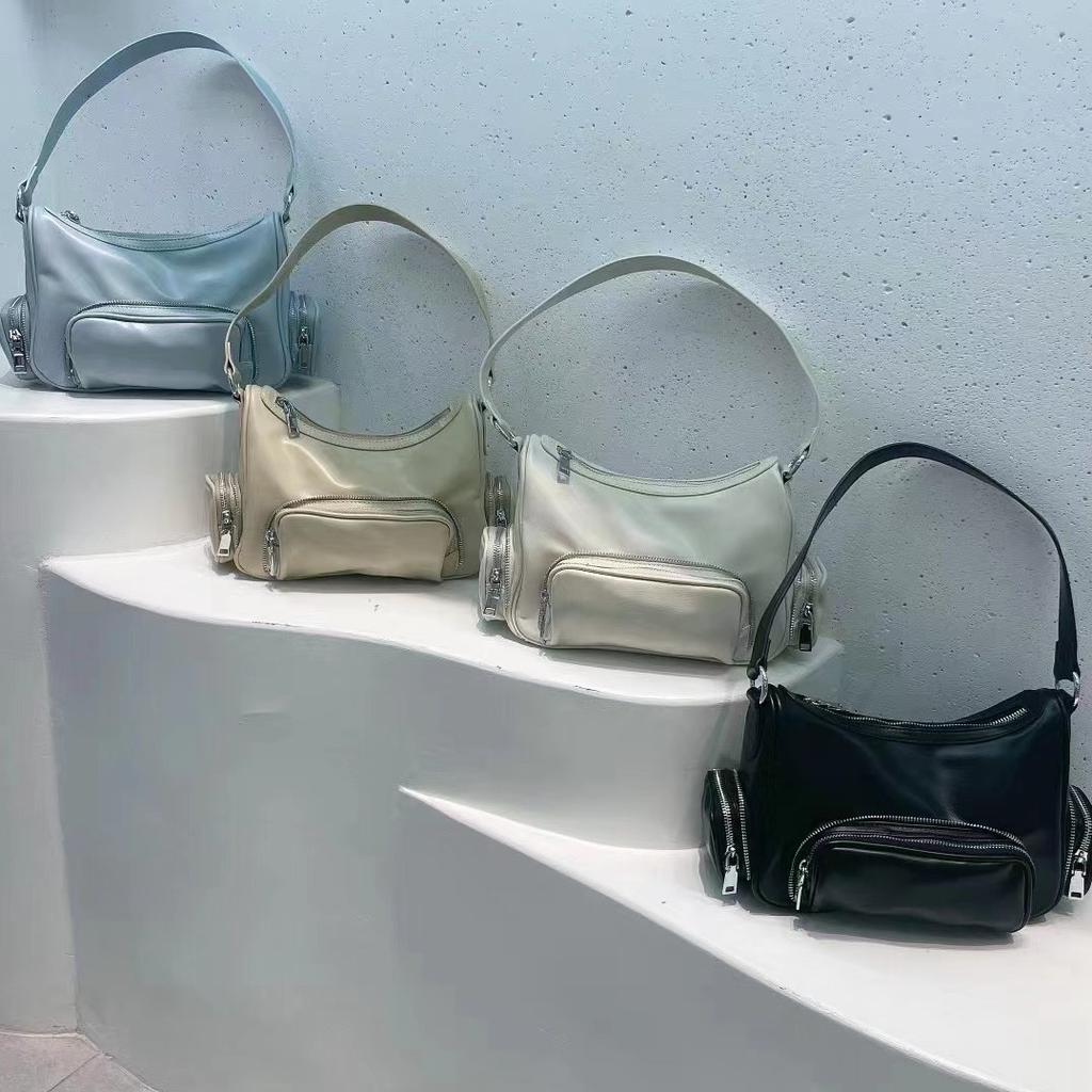 Женская сумка через плечо из искусственной кожи с множеством карманов, мягкая сумка-мессенджер