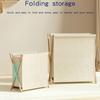 Bamboo Bracket Japanese Clothes Hamper Foldable Collapsible Clothes Bins  Toys