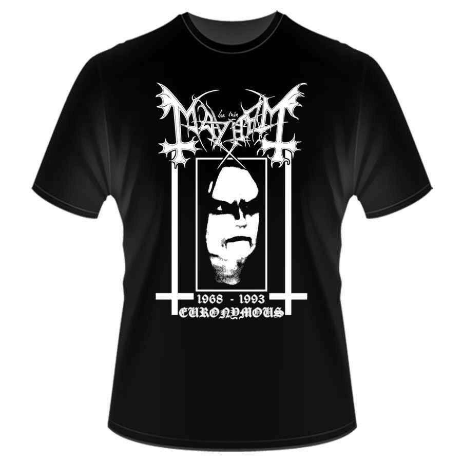 26 Euronymous - Футболка Mayhem Darkthrone Varg Abruptum Thorns Унисекс Футболка