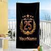 Galatasaray Personalized Text Beach Towel Soft Durable Quick-Dry Suitable for Sports Travel Swimming Yoga Bathroom Beach And Pool
