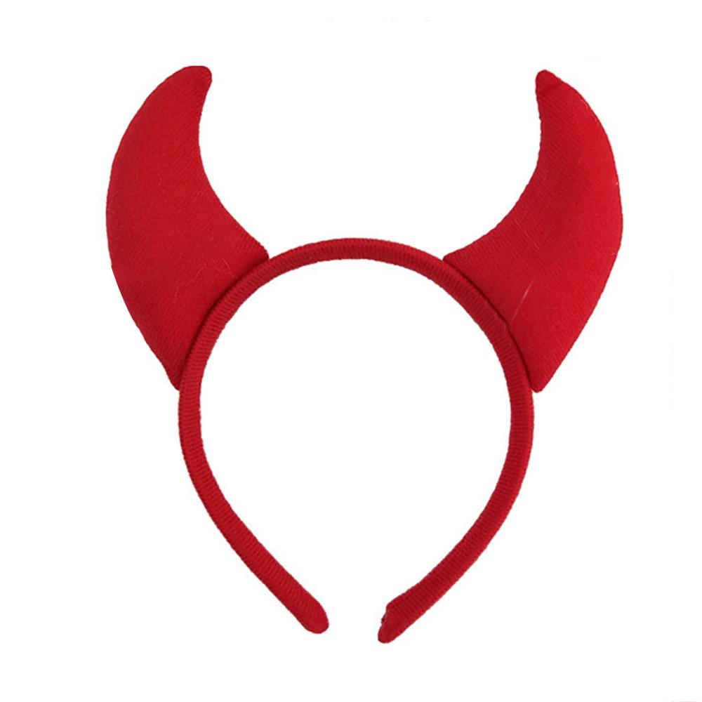Funny Devil Ears Headband Horns Ear Children Headbands Halloween Party Adults Decoration Props