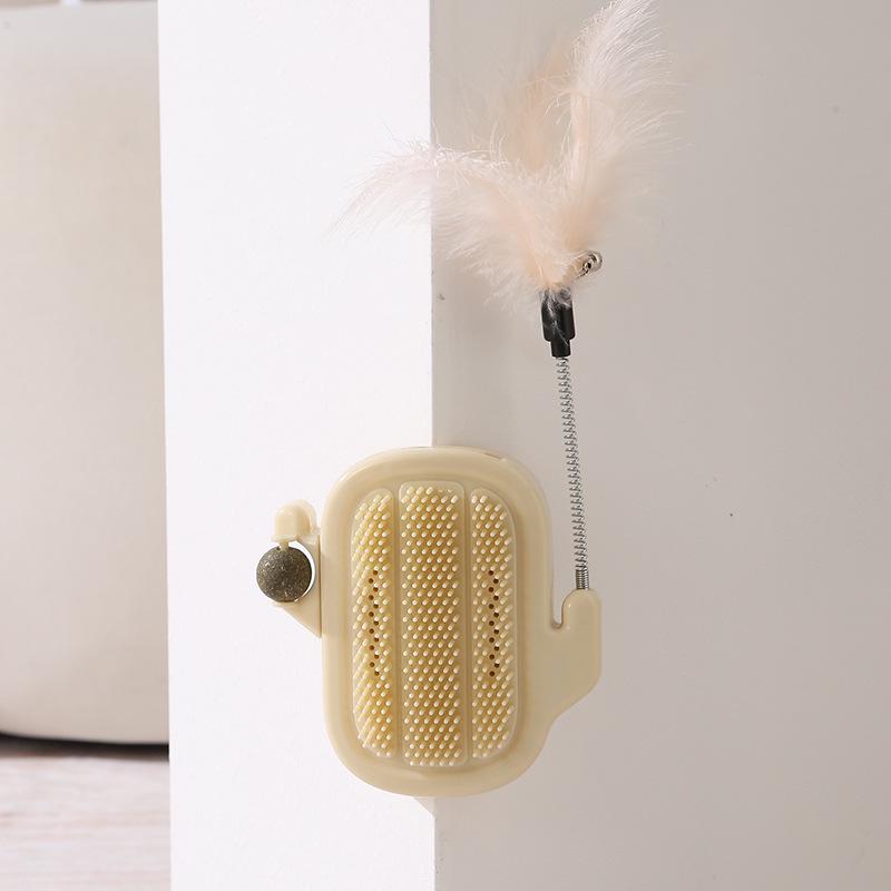 Устройство для массажа и царапания питомцев: Игрушка для кошки/собаки и когтеточка