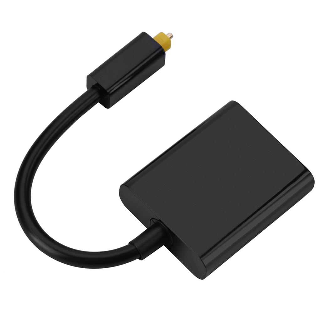 Двухпортовый цифровой оптический аудиоразветвитель Toslink, аудиокабель 1 в 2 выхода, черный