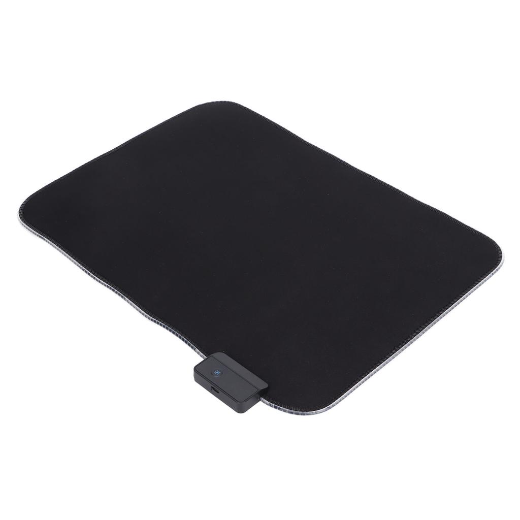 Игровой коврик для мыши RGB-подсветка светодиодный коврик для клавиатуры глянцевый водонепроницаемый компьютерные принадлежности