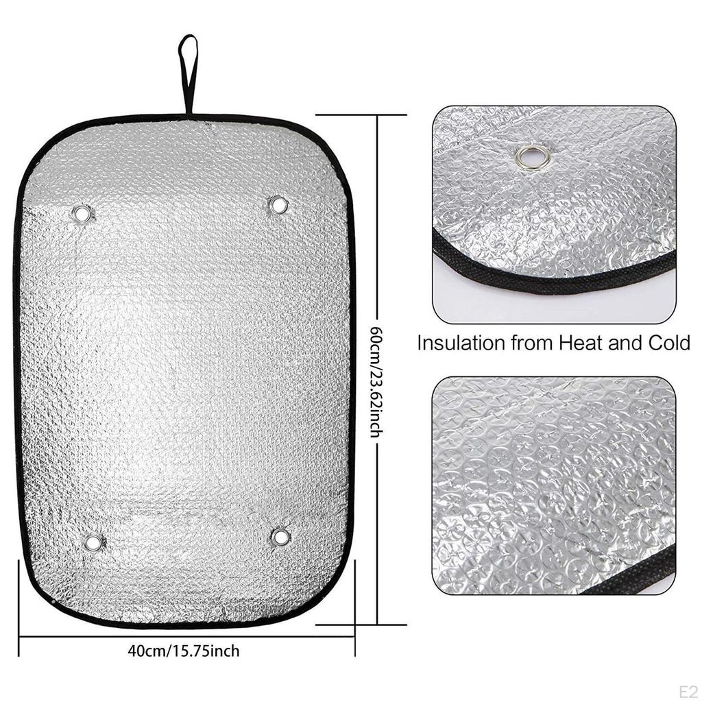 2 шт. солнцезащитный экран для двери автофургона с 8 присосками практичный