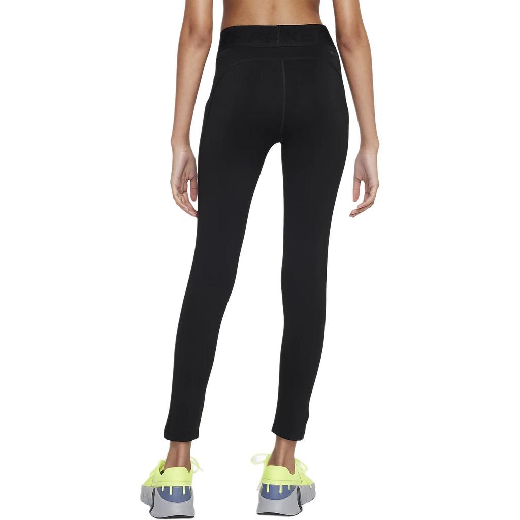Nike Леггинсы Therma FITPro для детей от 3 до 7 лет, черно-белые, HF4674-010