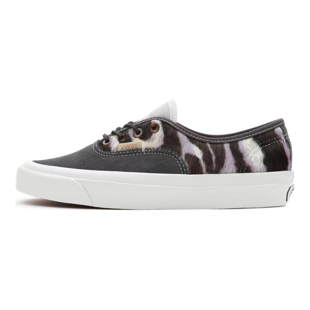 Vans Оригинальные низкие кеды для скейтбординга 44 Dx из кожи и замши, унисекс, серые с черным, VN0A54F2448