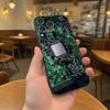 Научная Печатная Плата Износостойкий Чехол Для Телефона Для iPhone 17,16,15,14,13,12,11,Pro,Max,Plus Черный Мягкий Чехол