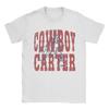 Печатная футболка Бейонсе Cowboy Carter Tour 2025 для мужчин и женщин, футболка из чистого хлопка, одежда с коротким рукавом