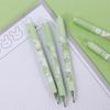 Press Student Stationery Push Gel Pen Sign Pen Neutral Pen Black Ink Pens Frog Manual Gel Pens
