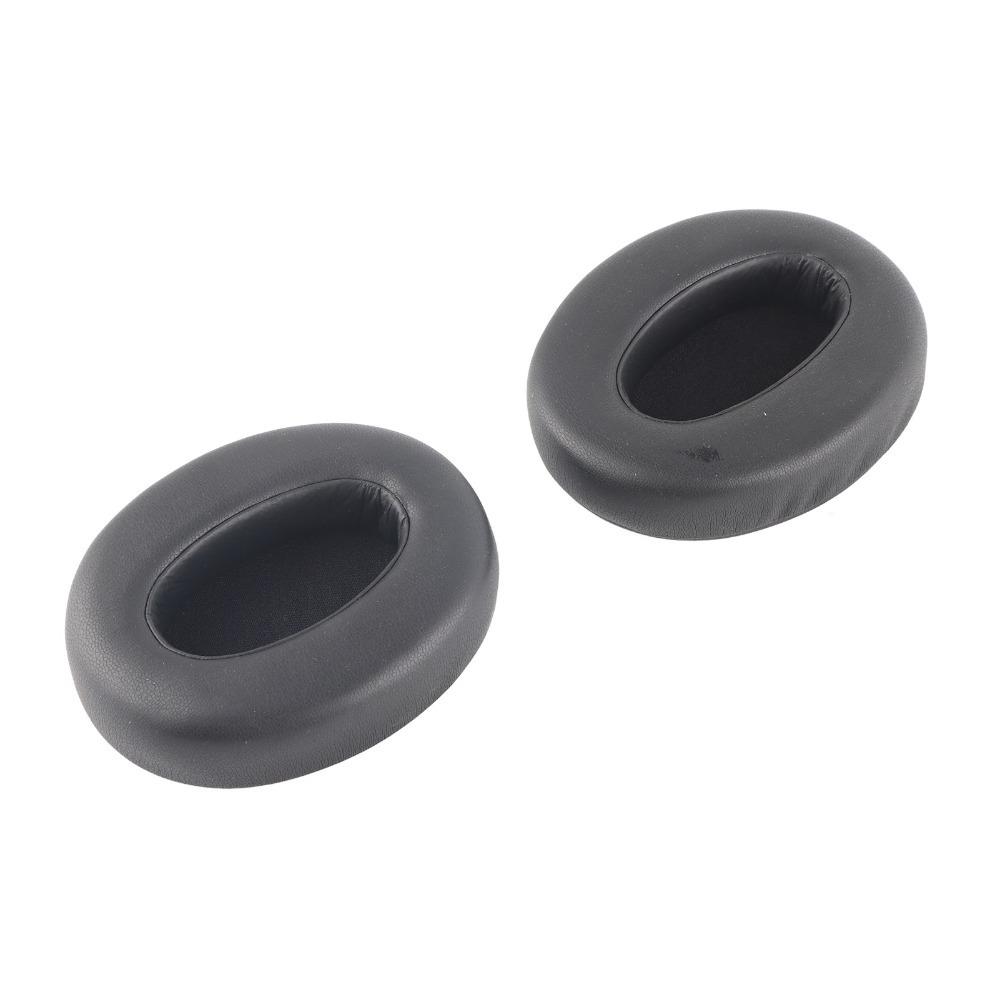 2PCS Leather Noise Isolation Ear Cushions Ear Covers for Sony WH XB910N Headphones Audio Accessories