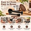Stainless Steel Coffee Pod Set Reusable Coffee Capsule  Home Coffee Brewing