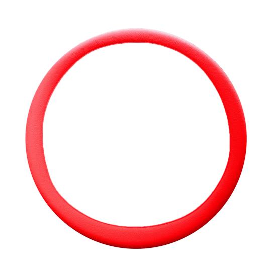 Силиконовый чехол на руль, однотонный, износостойкий, нескользящий дизайн, простая установка, универсальный защитный чехол на руль.