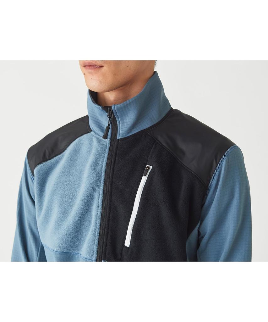 Snow Peak MofM Hybrid Fleece Jacket Outer and Size M MM4410-SW01 Jacket, Men's Women's, Black,