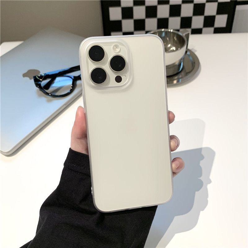 Матовый чехол с защитой от отпечатков пальцев и пыли для Apple 14/ iPhone 13 Pro Max/ 12/ 14 Pro - Не желтеет, унисекс