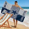 Dallas Cowboys Print Beach Towel, Large Soft Quick Dry Towel for Beach Camping Swimming