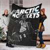 1 шт. Постер гитариста Arctic Monkeys, Фланелевое одеяло для улицы, Уютное и теплое, Мягкое, Игривый дизайн, Для сна, Кемпинга,