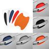 4Pcs/Set Car Door Sticker Scratches Resistant Cover Auto Handle Protection Film Exterior Accessory