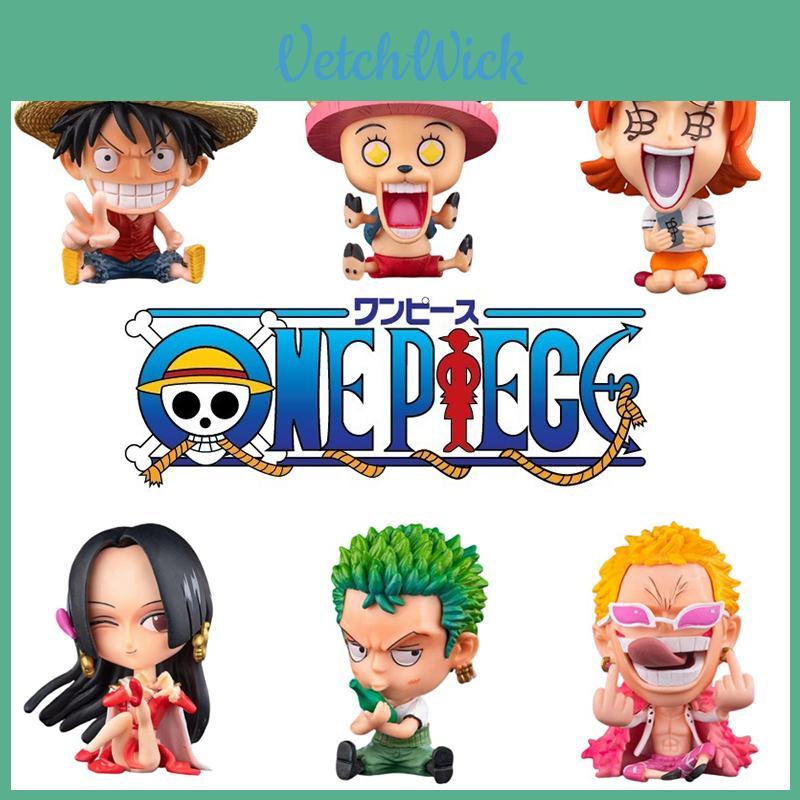 One Piece Luffy Chopper Boa Hancock Collection Model Kids Gift