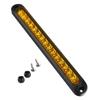 LED Amber Light Bar Emergency Warning Strobe Flashing Yellow Indicator Lights