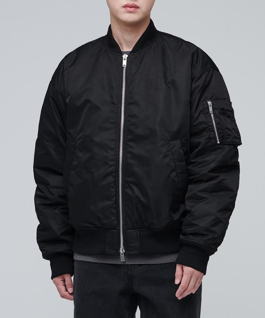 Musinsa Standard Oversized Ma-1 Bomber Jacket [Black]