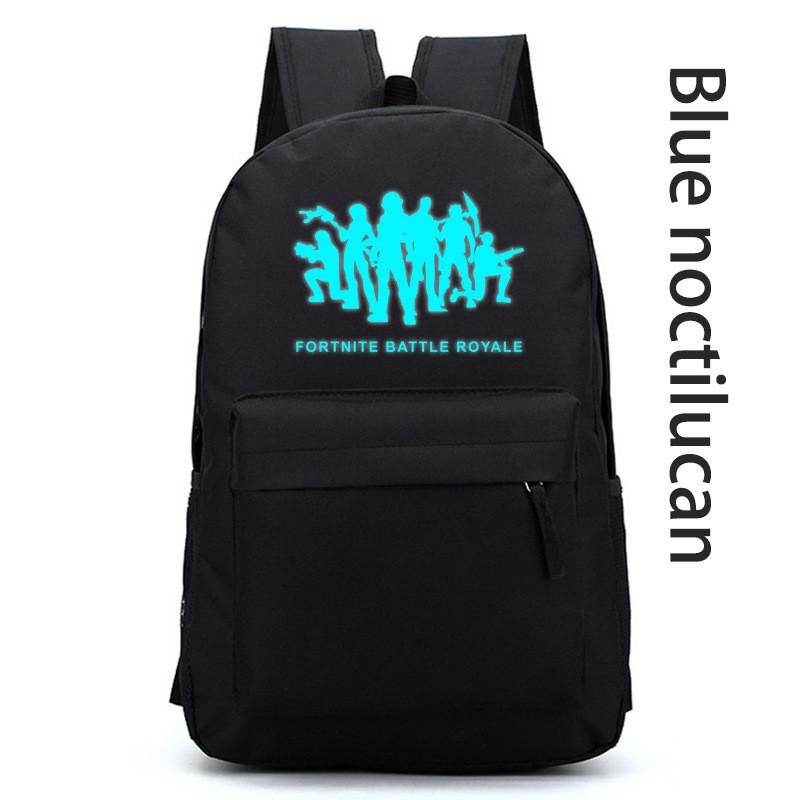 Fortnite Bag Luminous Game Youth Campus Fashion Trend Backpack For Unisex