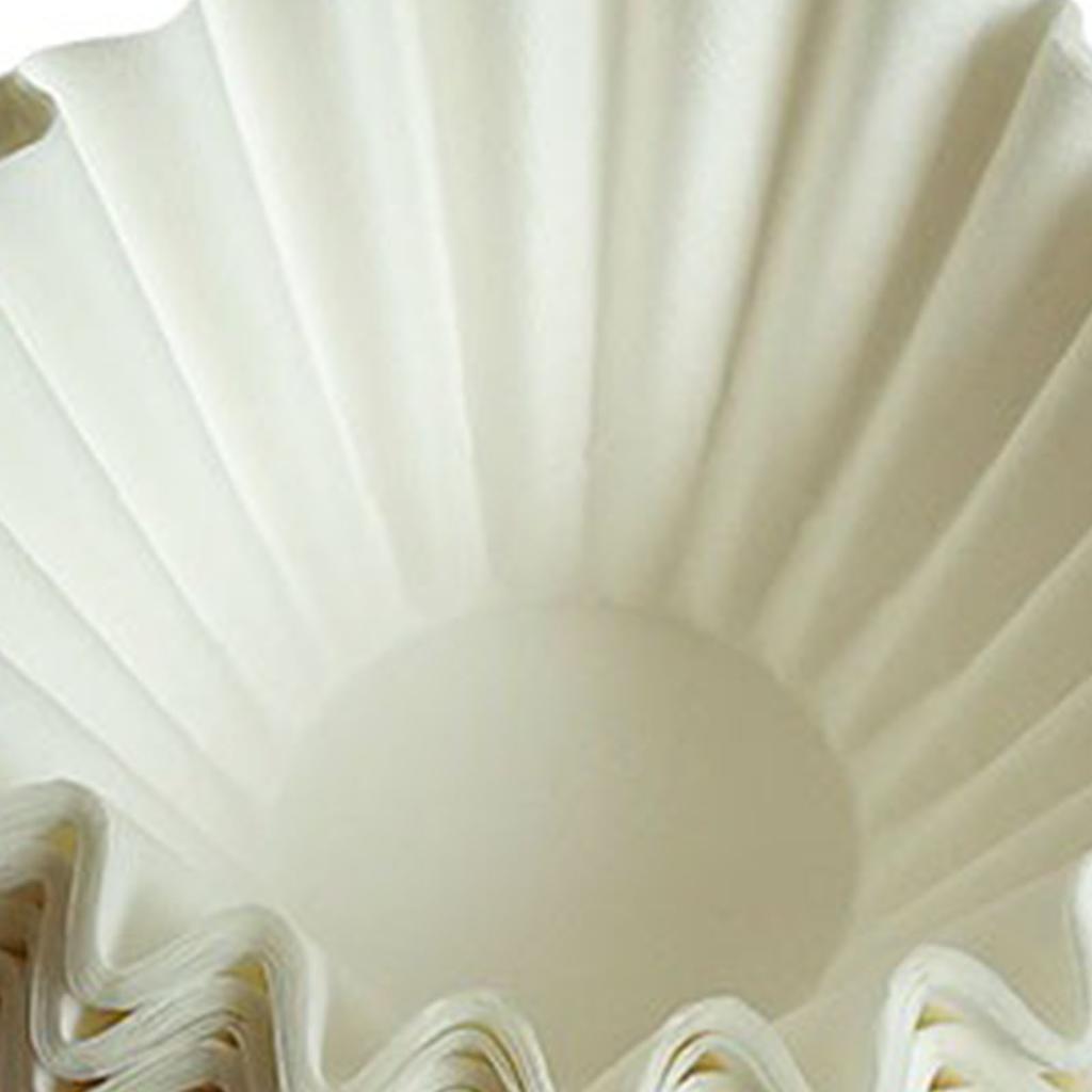 100 шт. Бумага для кофейных фильтров 185 мм Одноразовый круглый кофейный фильтр для домашних напитков