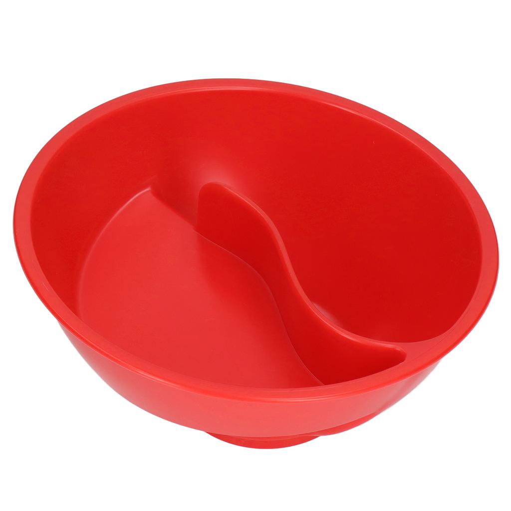 Cereal Divided Bowl Multipurpose BPA Free Stackable Separated Snack Bowl for Ice Cream Yogurt