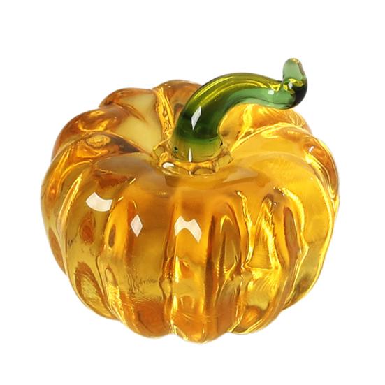 Faux Crystal Fruit Figurine Clear Glass Strawberry Pineapple Persimmon Lemon Banana Statue Sculpture Paperweight Desktop Decoration Ornament