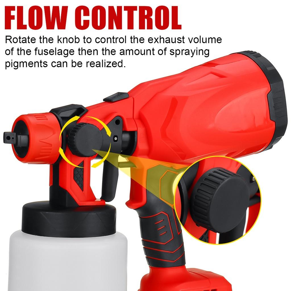800 мл 88VF электрические пистолеты-распылители бытовой удобный аэрозольный распылитель краски высокой мощности для батареи Makita